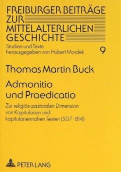 Admonitio und Praedicatio - Buck, Thomas Martin