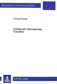 Cover Unilaterale internationale Transfers