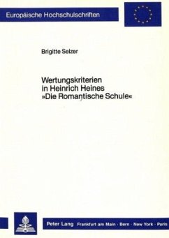 Wertungskriterien in Heinrich Heines 