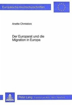 Cover Der Europarat und die Migration in Europa