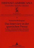 Das Interview in der spanischen Presse