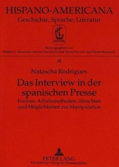 Das Interview in der spanischen Presse - Rodrigues, Natascha