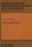 Untersuchungen zur Poetik Günter de Bruyns