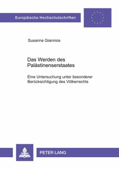 Cover Das Werden des Palästinenserstaates