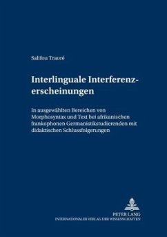 Interlinguale Interferenzerscheinungen - Traoré, Salifou