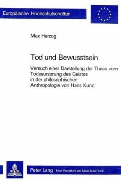 Tod und Bewusstsein - Herzog, Maximilian