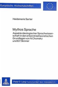 Mythos Sprache - Sarter, Heidemarie