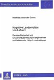 Kognitive Landschaften von Lehrern