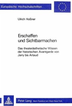 Erschaffen und Sichtbarmachen - Hossner, Ulrich