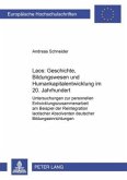 Laos: Geschichte, Bildungswesen und Humankapitalentwicklung im 20. Jahrhundert