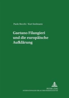 Cover Gaetano Filangieri und die europäische Aufklärung