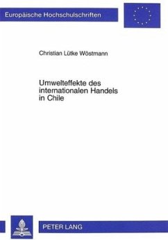 Cover Umwelteffekte des internationalen Handels in Chile