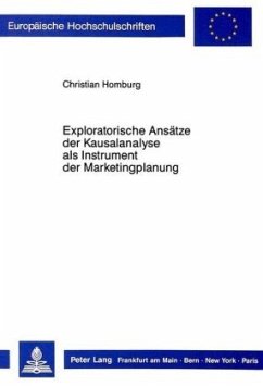 Cover Exploratorische Ansätze der Kausalanalyse als Instrument der Marketingplanung