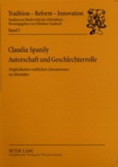 Autorschaft und Geschlechterrolle - Spanily, Claudia