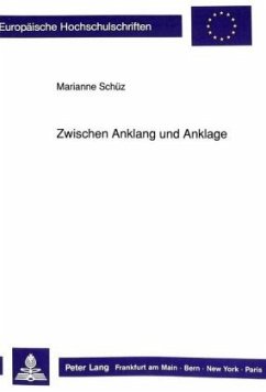 Cover Zwischen Anklang und Anklage