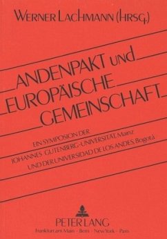Cover Andenpakt und Europäische Gemeinschaft