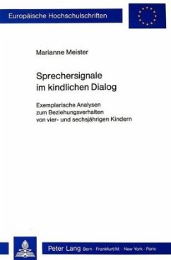 Cover Sprechersignale im kindlichen Dialog