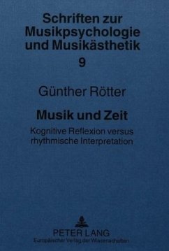 Musik und Zeit - Rötter, Günther