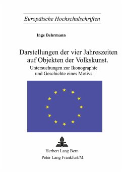 Darstellung der vier Jahreszeiten auf Objekten der Volkskunst - Behrmann, Inge