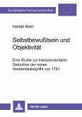 Selbstbewußtsein und Objektivität