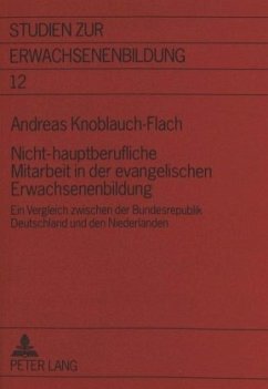 Cover Nicht-hauptberufliche Mitarbeit in der evangelischen Erwachsenenbildung