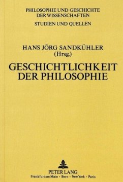 Geschichtlichkeit der Philosophie