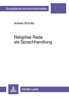 Cover Religiöse Rede als Sprachhandlung