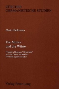 Die Mutter und die Wüste - Haldemann, Mario