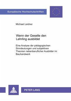Cover Wenn der Geselle den Lehrling ausbildet