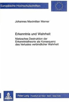 Erkenntnis und Wahrheit - Werner, Johannes Maximilian