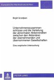 Unternehmenszusammenschlüsse und die Verteilung der abnormalen Aktienrenditen zwischen den Aktionären der übernehmenden