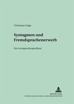 Syntagmen und Fremdsprachenerwerb - Lütge, Christiane