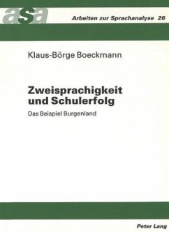 Cover Zweisprachigkeit und Schulerfolg