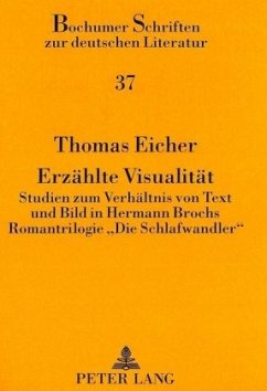 Erzählte Visualität - Eicher, Thomas