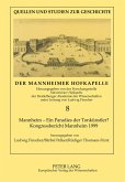 Mannheim - Ein 'Paradies der Tonkünstler'? Mannheim - Ein 'Paradies der Tonkünstler'?