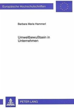 Umweltbewußtsein in Unternehmen - Hammerl, Barbara