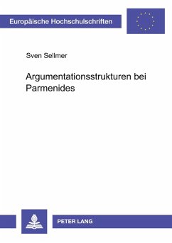Cover Argumentationsstrukturen bei Parmenides