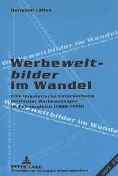 Werbeweltbilder im Wandel - Cölfen, Hermann