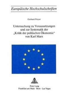 Untersuchung zu Voraussetzungen und zur Systematik der 