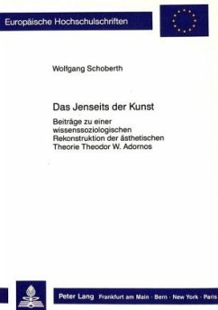 Das Jenseits der Kunst - Schoberth, Wolfgang