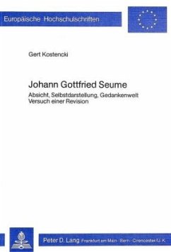 Johann Gottfried Seume - Kostencki, Gert Johann Gottfried Seume - Kostencki, Gert