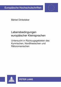 Cover Lebensbedingungen europäischer Kleinsprachen