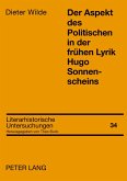 Der Aspekt des Politischen in der frühen Lyrik Hugo Sonnenscheins