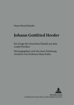 Johann Gottfried Herder - Rothe, Hans