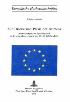Cover Zur Theorie und Praxis des Blümens