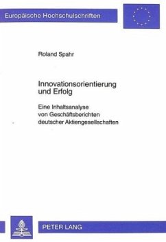 Cover Innovationsorientierung und Erfolg