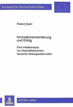 Innovationsorientierung und Erfolg