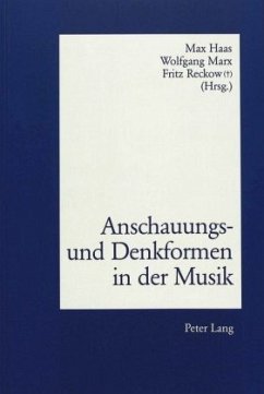 Cover Anschauungs- und Denkformen in der Musik