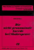 Die nicht-pronominale Anrede bei Shakespeare