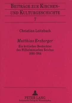 Matthias Erzberger - Leitzbach, Christian